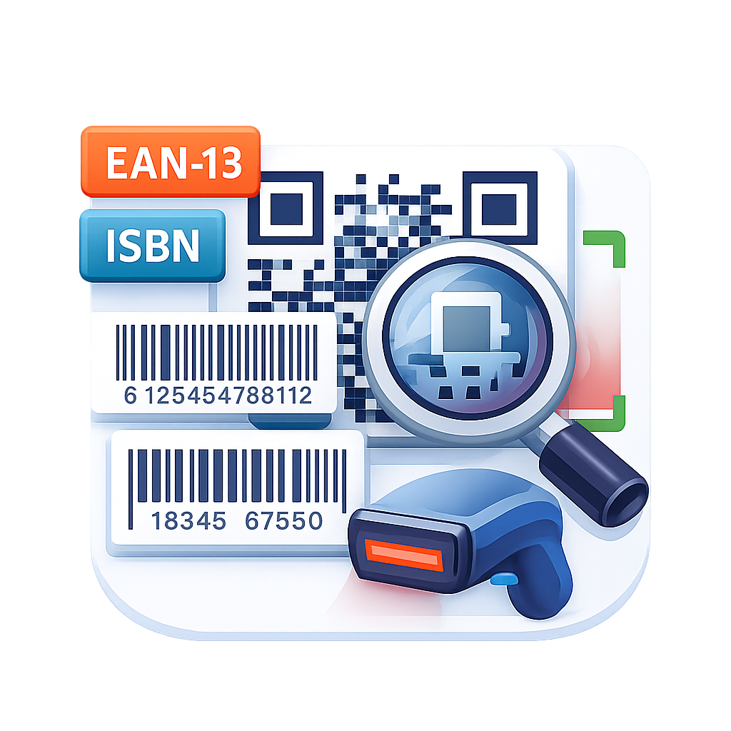 QR 和条形码在线解码器